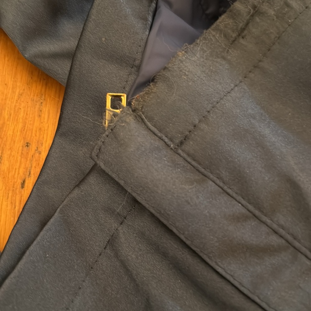 Aviator Nation WOMEN'S 5 STRIPE SATIN POWDER SUIT - navy  size M sold out - Picture 11 of 12
